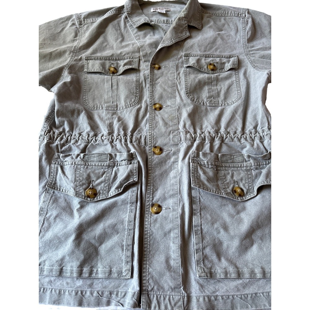 Norm Thompson Escape From The Ordinary S/S Men's Medium Bush Jacket Vintage
